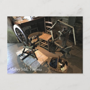 Appalachian Zuhause Life in Mabry Mill, Virginia P Postkarte