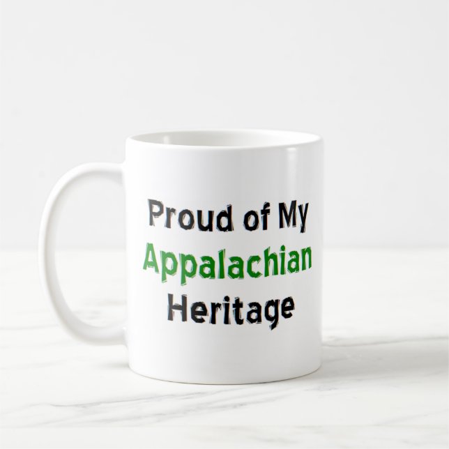 appalachische Kaffee-Tasse Kaffeetasse (Links)