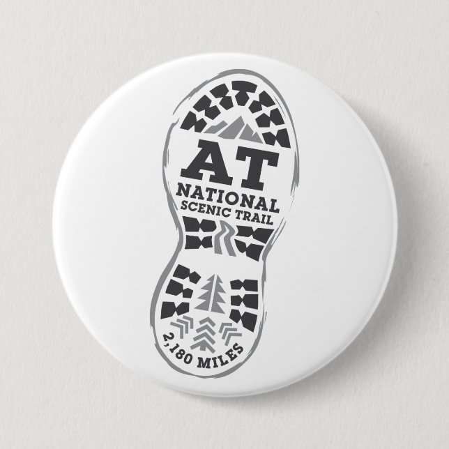 Appalachische nationale landschaftliche Spur Button (Vorderseite)