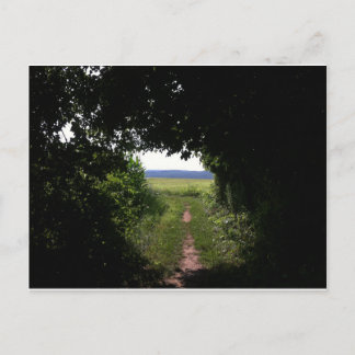 appalachische Spur siedende Quellen Postkarte