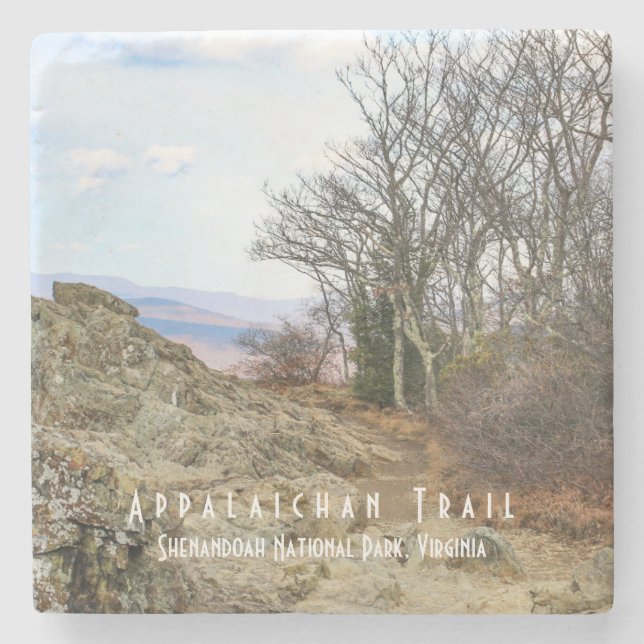 Appalaichan Trail Stone Untersetzer (Vorderseite)
