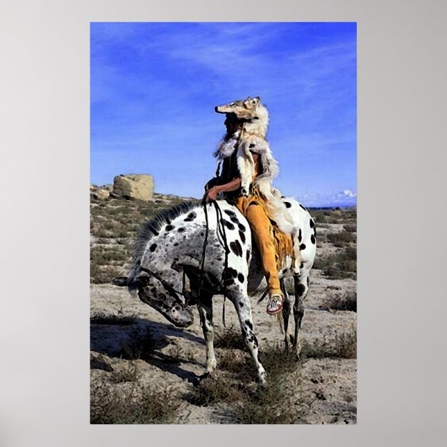 Appaloosa-Erinnerungen der letzten Plakatdruck Poster (Vorne)