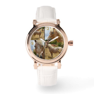 Appaloosa Horse Foto Collage, Armbanduhr