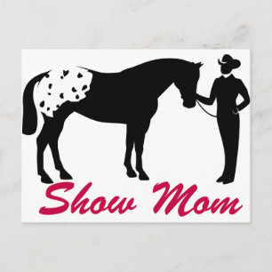 Appaloosa Horse Mama Postkarte