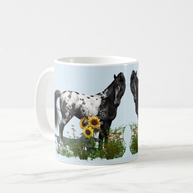 Appaloosa Horse Mug Kaffeetasse (Vorderseite Links)