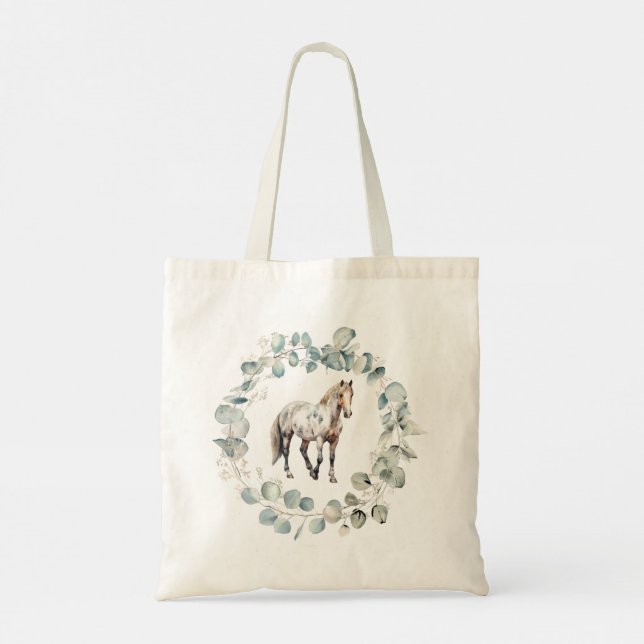 Appaloosa Horse Tote Bag Tragetasche (Rückseite)