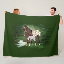 Appaloosa Mare and Foal