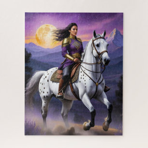 Appaloosa-Pferd Aquarell Leopard Puzzle
