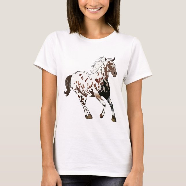 Appaloosa Pferd T-Shirt (Vorderseite)