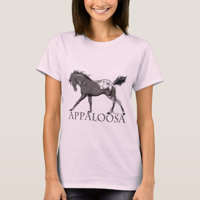 Appaloosa-Pferd T-Shirt (Vorderseite)
