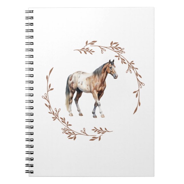 Appaloosa-Pferde-Notizbuch Notizblock (Vorderseite)