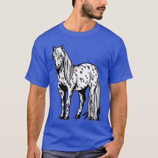 Appaloosa Pferdereiten Geschenk Pony Girl fami T-Shirt