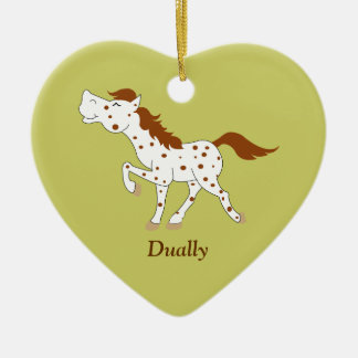 Appaloosa Roan Horse Custom Ornament