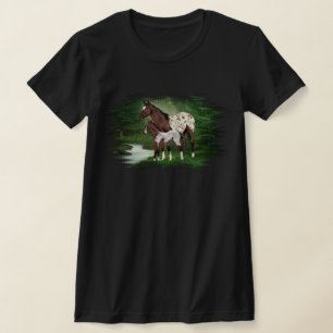 Appaloosa-Stute und Fohlen T-Shirt