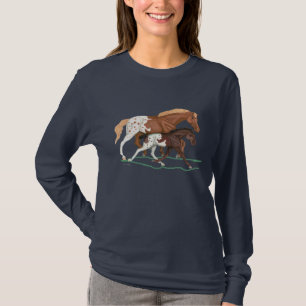 Appaloosa-Stuten- und Fohlen-T - Shirt