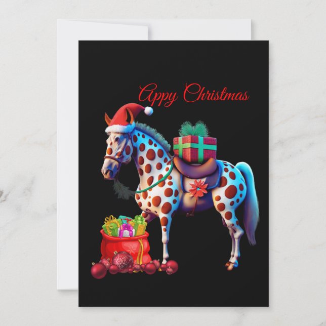 Appaloosa Weihnachten (Vorderseite)