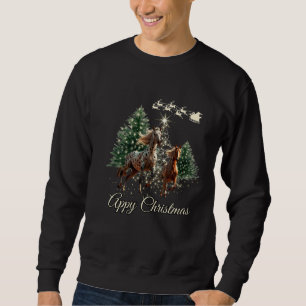 Appaloosa Weihnachten Sweatshirt