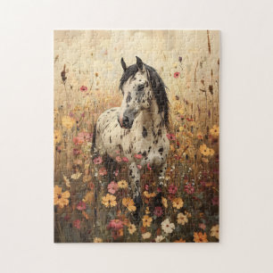 Appaloosa Wildblume Field Puzzle