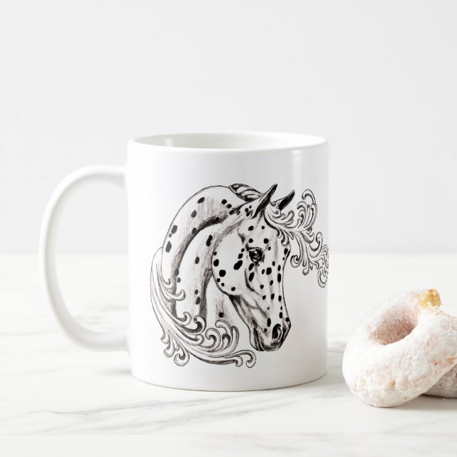 AppaloosapferdeTasse Kaffeetasse (Mit Donut)