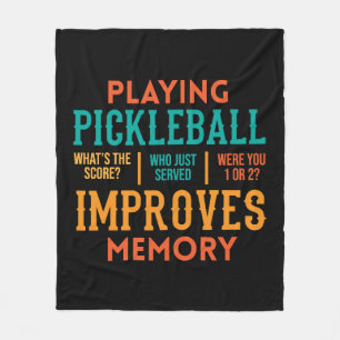 Apparel Pickleball Lovers Fleecedecke
