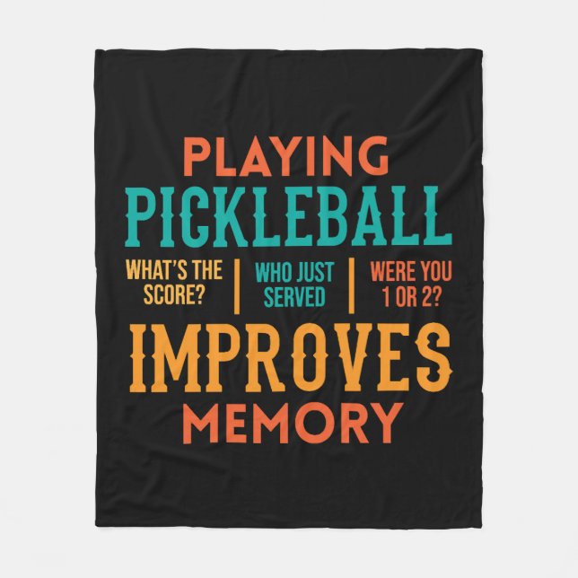 Apparel Pickleball Lovers Fleecedecke (Vorderseite)