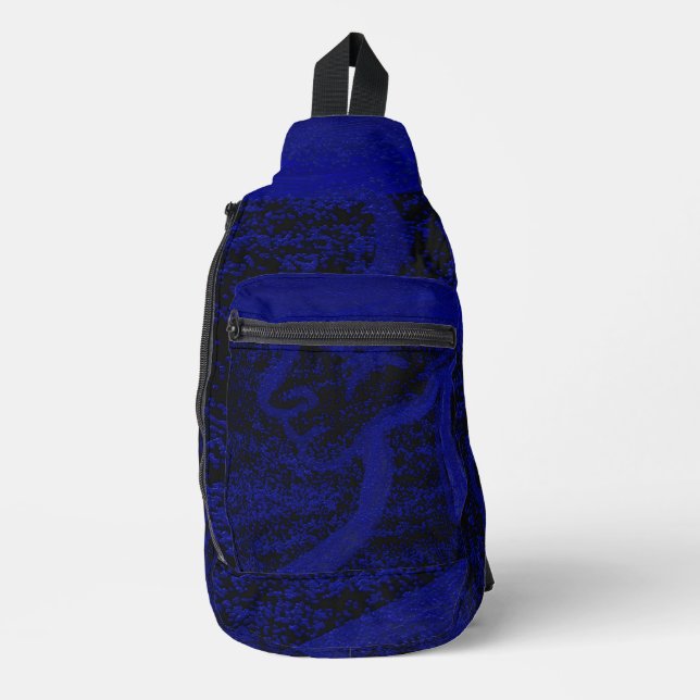 Apparition in Deep Blue Sea Sling Bag (Vorderseite)