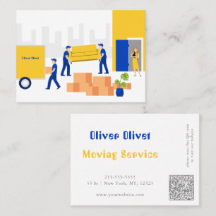 Appartementwechsel Visitenkarte