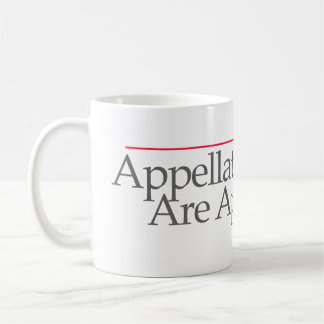 "APPELATIONSrechtsanwälte APPELLIEREN" -- Tasse
