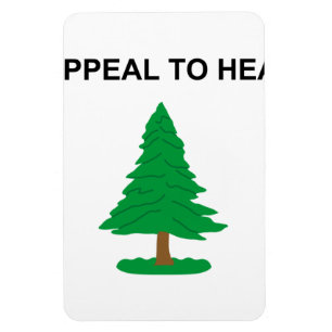 Appell an die Flagge des Himmels Magnet