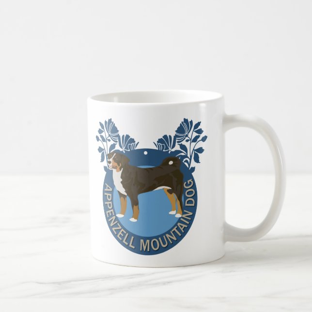 Appenzeller Berghund Tasse (Rechts)