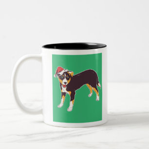 Appenzeller Dog Christmas Zweifarbige Tasse