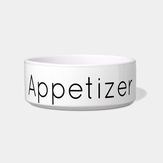 Appetizer Dog Bowl Napf (Vorderseite)