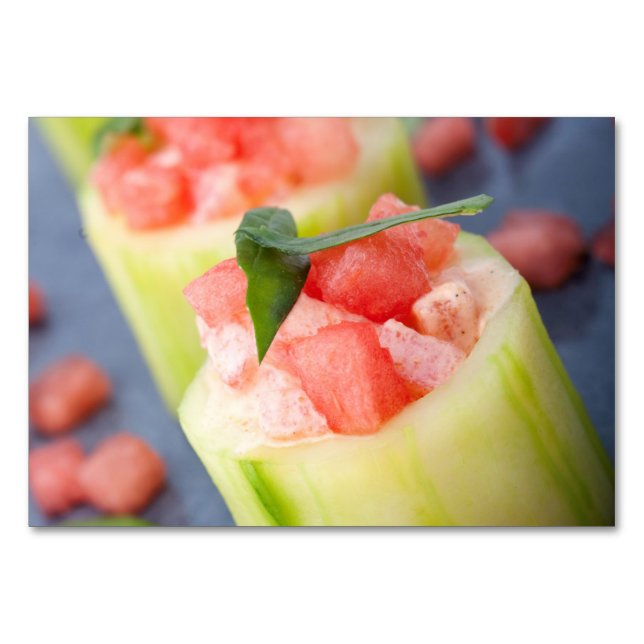 Appetizer Tischnummer (Rückseite)