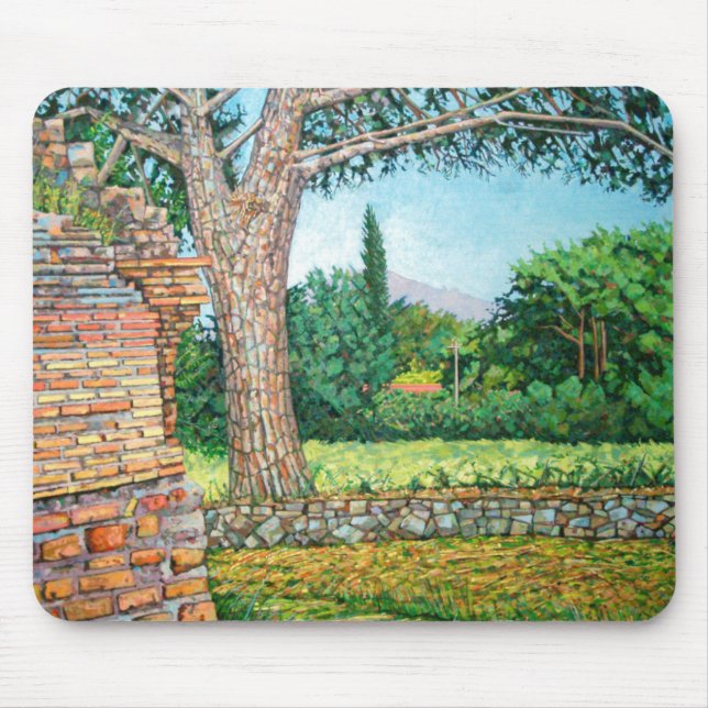 Appia Antica Ansicht 2008 Mousepad (Vorne)