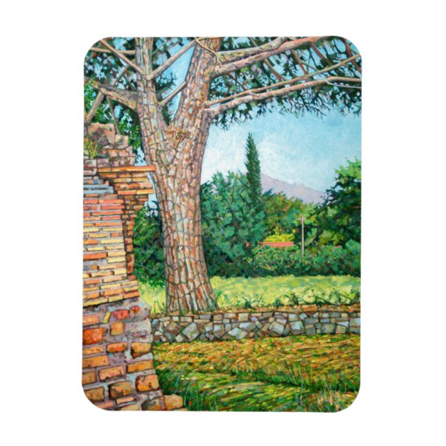 Appia Antica View 2008 Magnet (Vertikal)