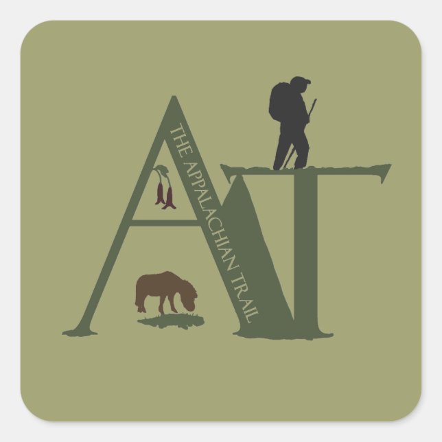 Applalachian Trail Stickers (Vorderseite)