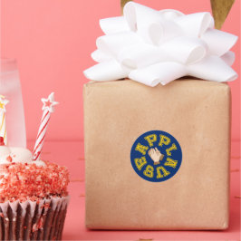 Applaus Runder Aufkleber