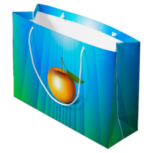 Apple 3-d große geschenktüte