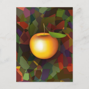 Apple 3-d postkarte