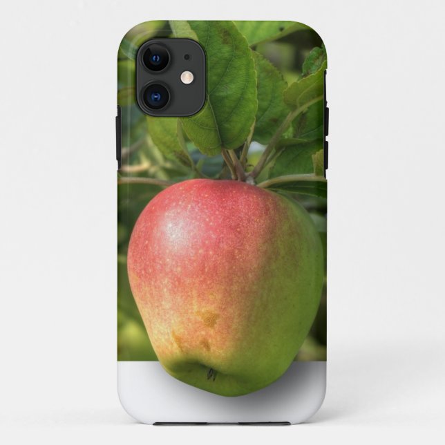 Apple( 3D-Look) iPhone Case (Rückseite)