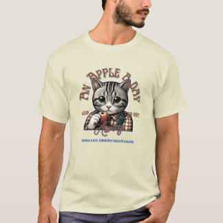 Apple a day, Purfect Health immer! T-Shirt