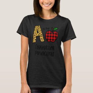 Apple A ist für den stellvertretenden Schulleiter  T-Shirt