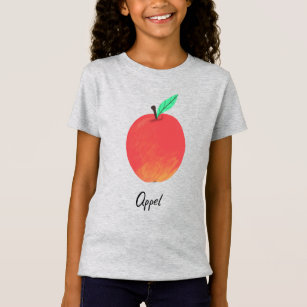 Apple Appel Dutch Fruit Fun Food Art T-Shirt