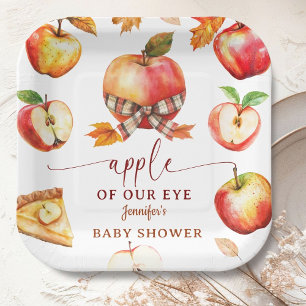 Apple Baby Duwer Gender neutral Pappteller