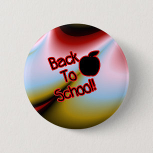 Apple & Back to School - Button