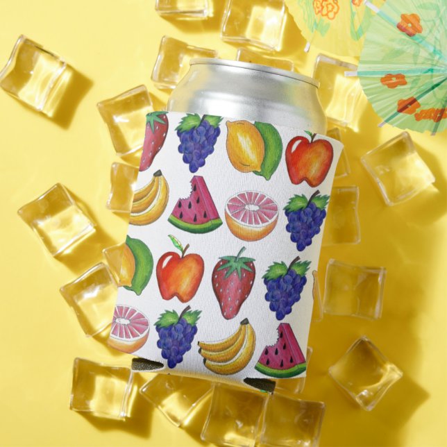 Apple Banana Lemon Limon Trauben Berry Fruchtsalat Dosenkühler (In Situ Sommer)