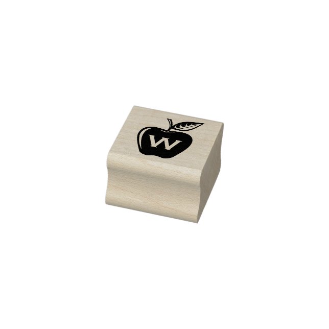 Apple Black Gummistempel (Stempel)