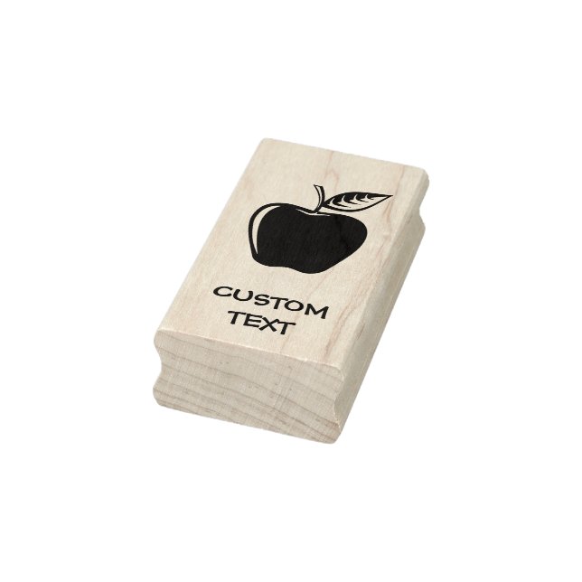 Apple Black Gummistempel (Stempel)