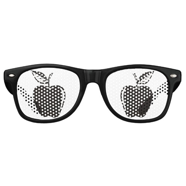Apple Black Partybrille (Vorderseite)