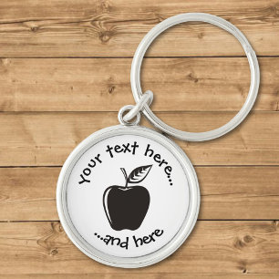 Apple Black Schlüsselanhänger